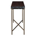 Vallarta 58" Console Table in Two Tone - World Interiors