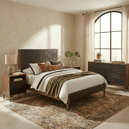 Vallarta Two Tone Mango Wood Bedroom Collection - World Interiors