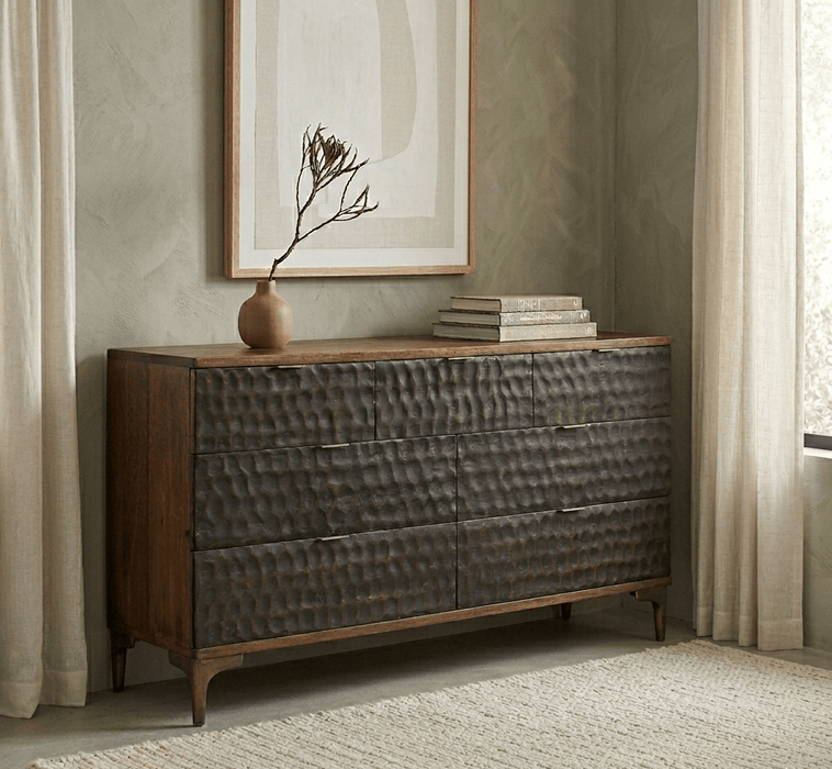 Vallarta Two Tone Mango Wood Dresser - World Interiors Vallarta Two Tone Mango Wood Dresser - World Interiors