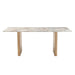 Vero 76" Toronto Marble Dining Table - World Interiors
