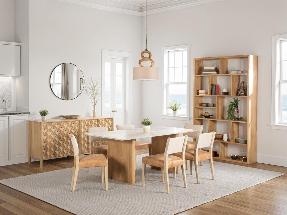 Vero 76" Toronto Marble Dining Table - World Interiors