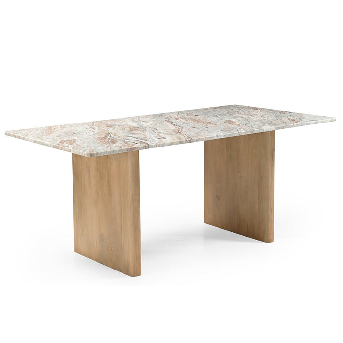 Vero 76" Toronto Marble Dining Table - World Interiors