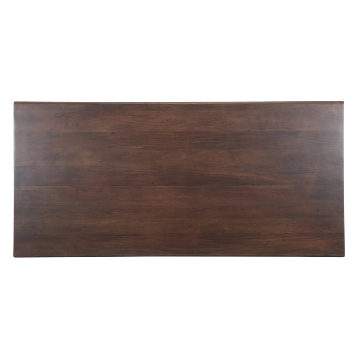 Wildwood 88" Dining Table in Vinegar Acacia - World Interiors
