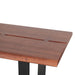 Yarrow x Brisbane 6 - Piece Live Edge Dining Set (79" Table + 4 Chairs + Bench) - World Interiors