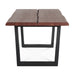 Yarrow x Brisbane 6 - Piece Live Edge Dining Set (79" Table + 4 Chairs + Bench) - World Interiors