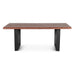 Yarrow x Brisbane 6 - Piece Live Edge Dining Set (79" Table + 4 Chairs + Bench) - World Interiors