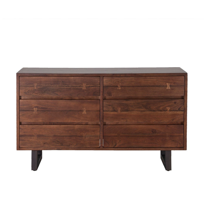 modern industrial dresser GrandView 8-Drawer Dresser