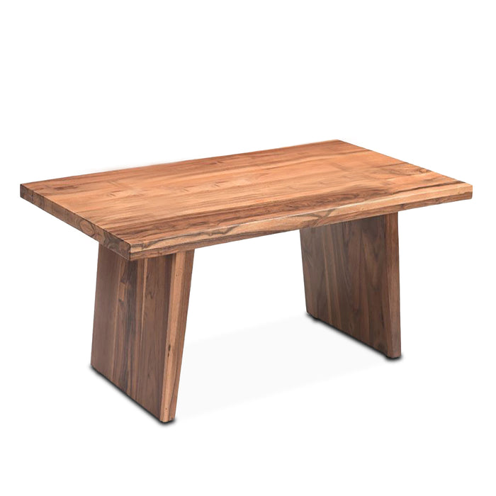 Madrid Modern Teak Wood Coffee Table - World Interiors
