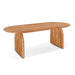 Catalina 79" Dining Table with Natural Acacia Wood - World Interiors