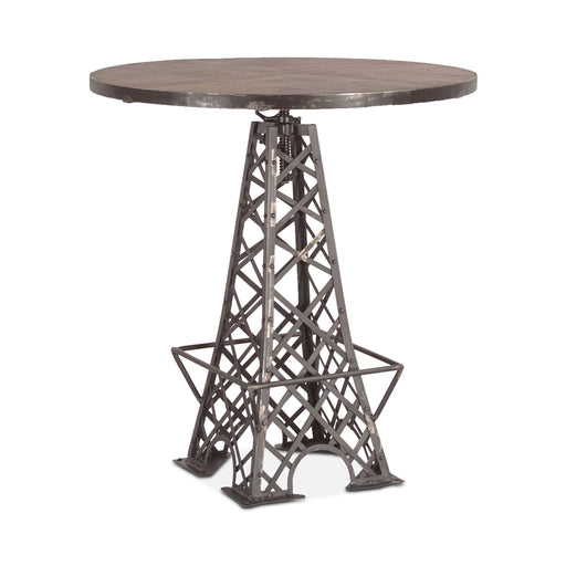 Rustic Revival Eiffel Tower Industrial Bistro Table - World Interiors