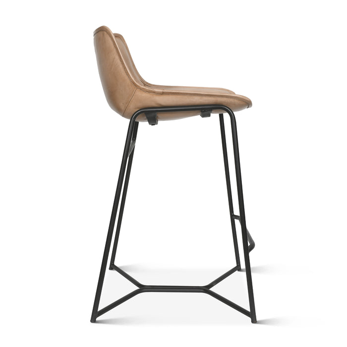 Brisben Modern Open Back Bar Chair - World Interiors
