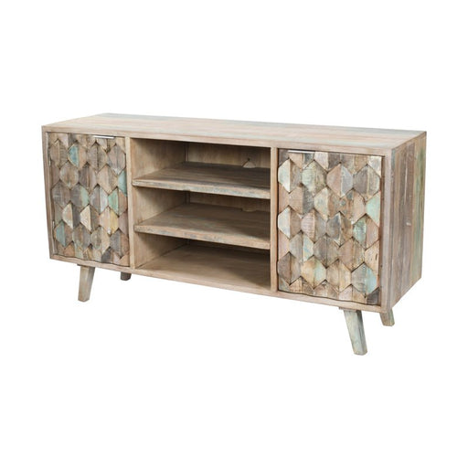 Cordoba Vintage Reclaimed Plasma Cabinet - World Interiors