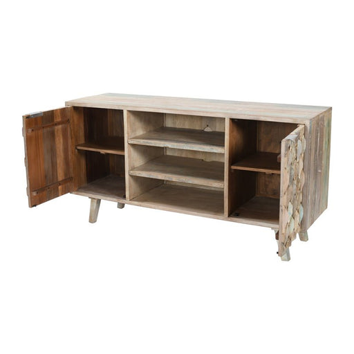 Cordoba Vintage Reclaimed Plasma Cabinet - World Interiors