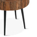 Palm Desert 22" Reclaimed Wood Side Table - World Interiors