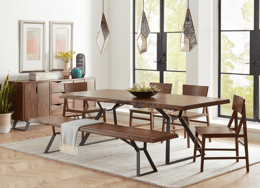 Nottingham 80" Modern Live - Edge Dining Table - World Interiors