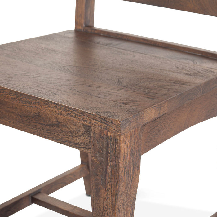 Toulon Weathered Mango Dining Chair - World Interiors