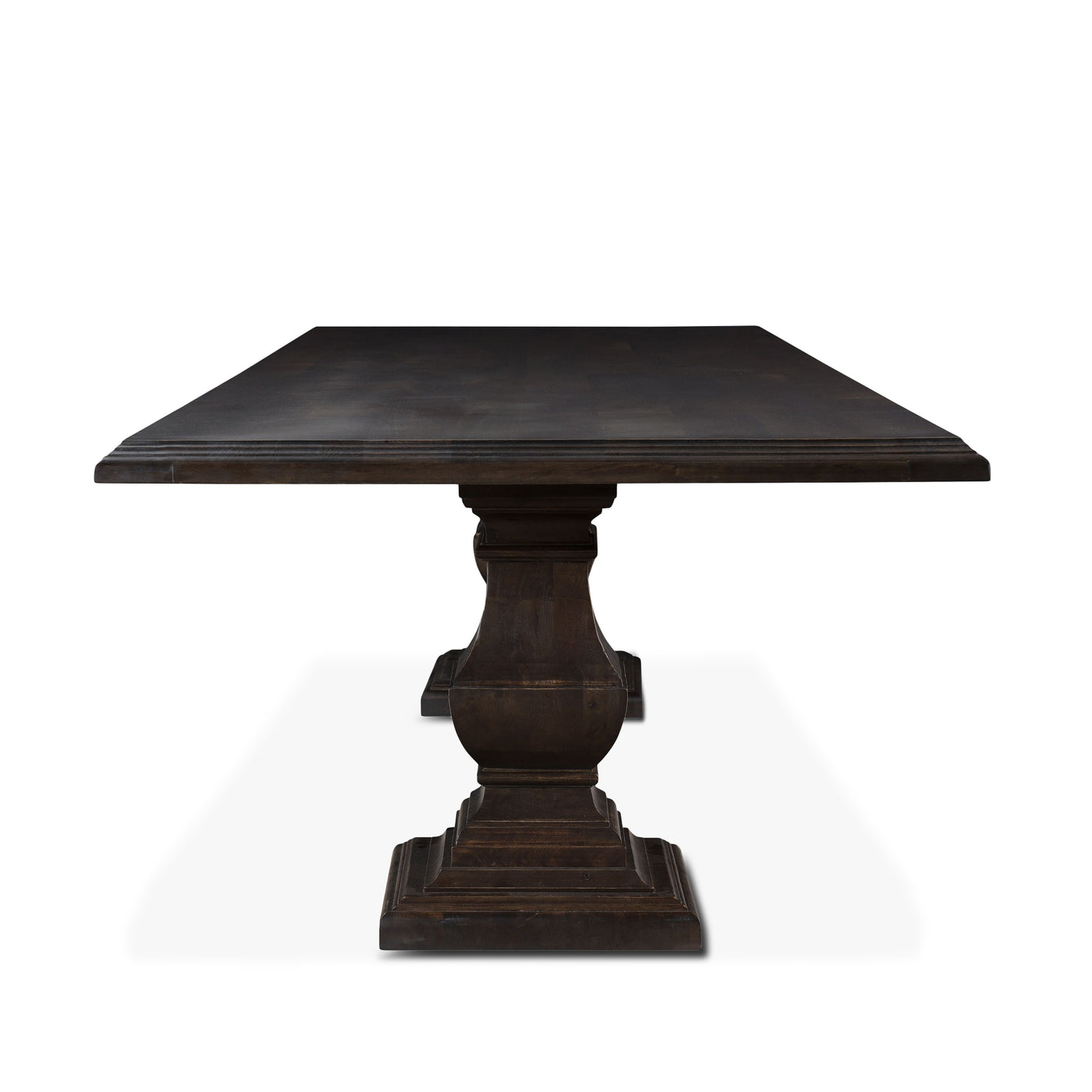Toulon Vintage Brown Dining Table — World Interiors