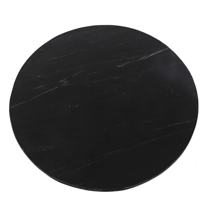 Palm Desert Marble Round Gathering Table