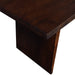 Lisbon Dining Table 84" in Royal Brown - World Interiors