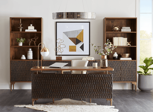 Vallarta 66 - Inch Two Tone Mango Wood Desk - World Interiors