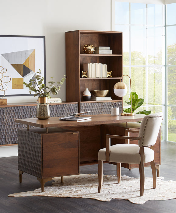 Vallarta 66-Inch Two Tone Mango Wood Desk — World Interiors