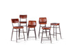 Hudson Leather Stool Collection - World Interiors