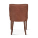 Avery Casual Leather Dining Chair in Vintage Tan - World Interiors