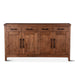 Aspen 72" Birch Wood Buffet Cabinet - World Interiors