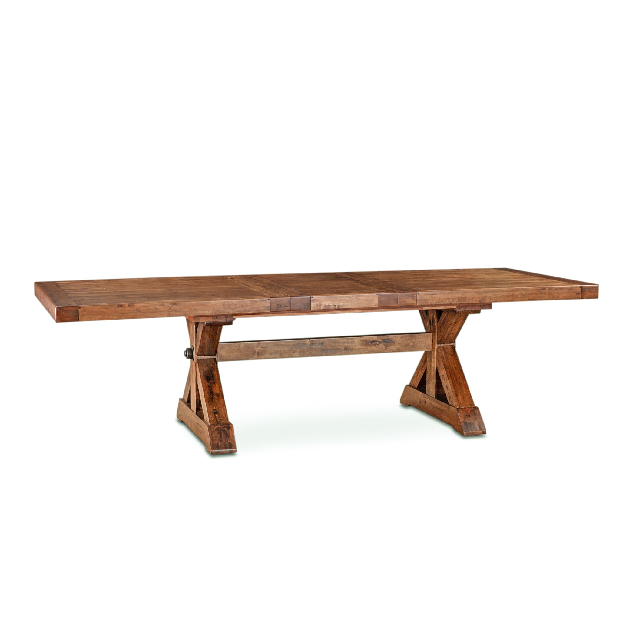 Aspen Birch Wood Extension Dining Table 88 - 110