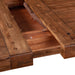 Aspen Birch Wood Extension Dining Table 88-110" - World Interiors