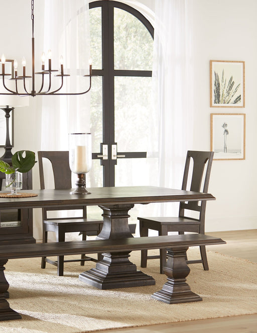 Toulon Vintage Brown Dining Chair - World Interiors