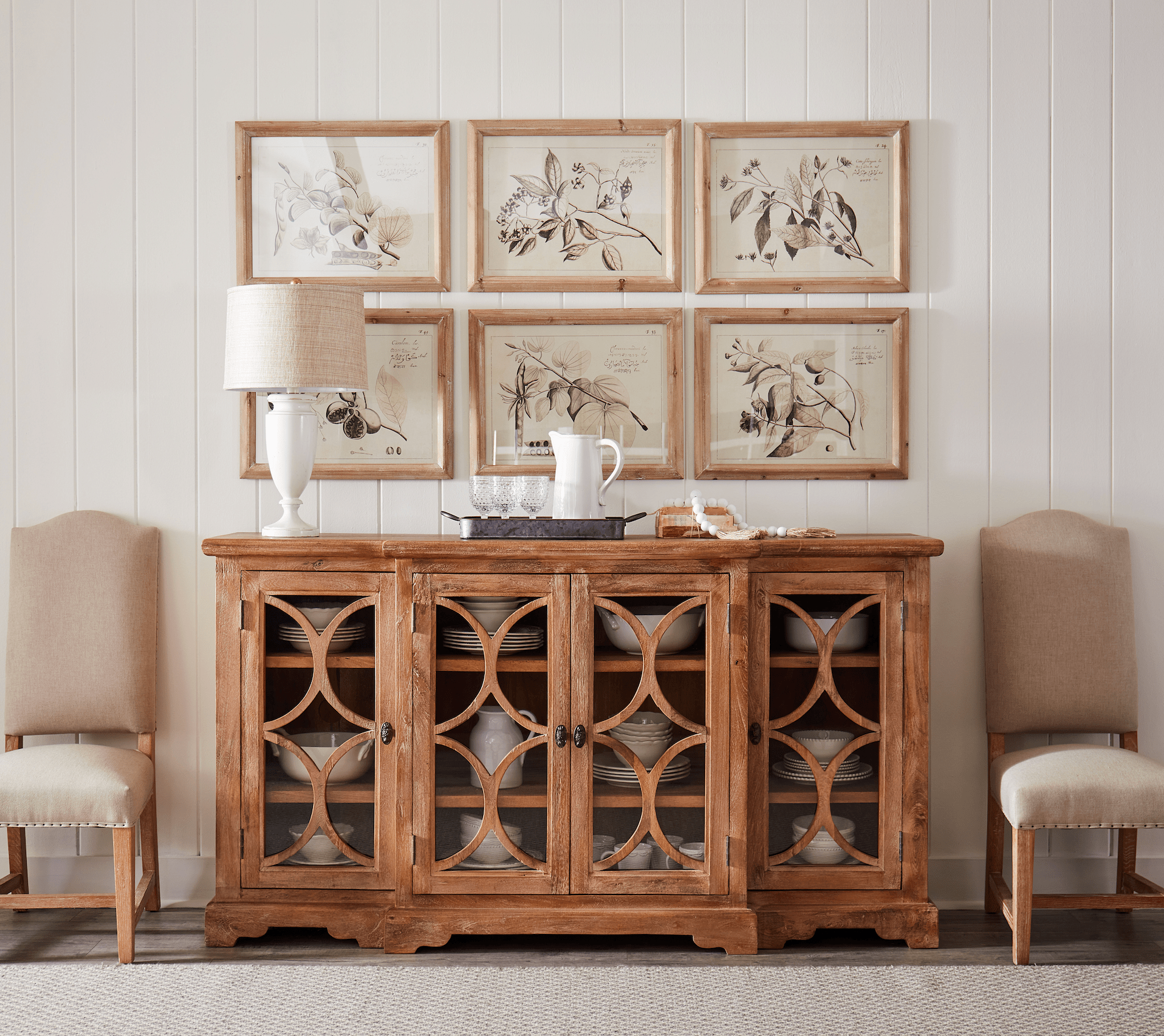 Pengrove Modern Farmhouse Sideboard - World Interiors