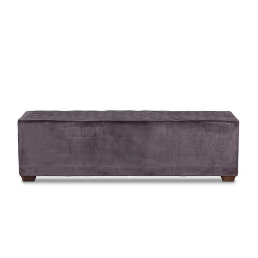 Arabella Mid - Century Modern Velvet Bench - World Interiors