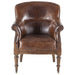 Charles Vintage Leather Club Chair - World Interiors