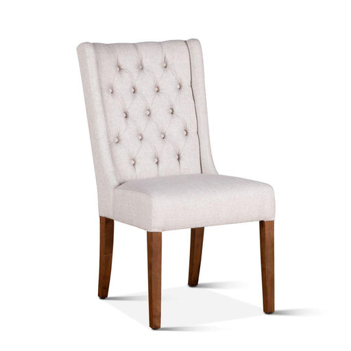 Chloe Contemporary Wing Dining Chair - World Interiors