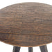 Dakota Adjustable Height Round Bistro Table - World Interiors