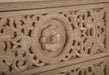 Haveli Traditional Hand-Carved Nightstand - World Interiors