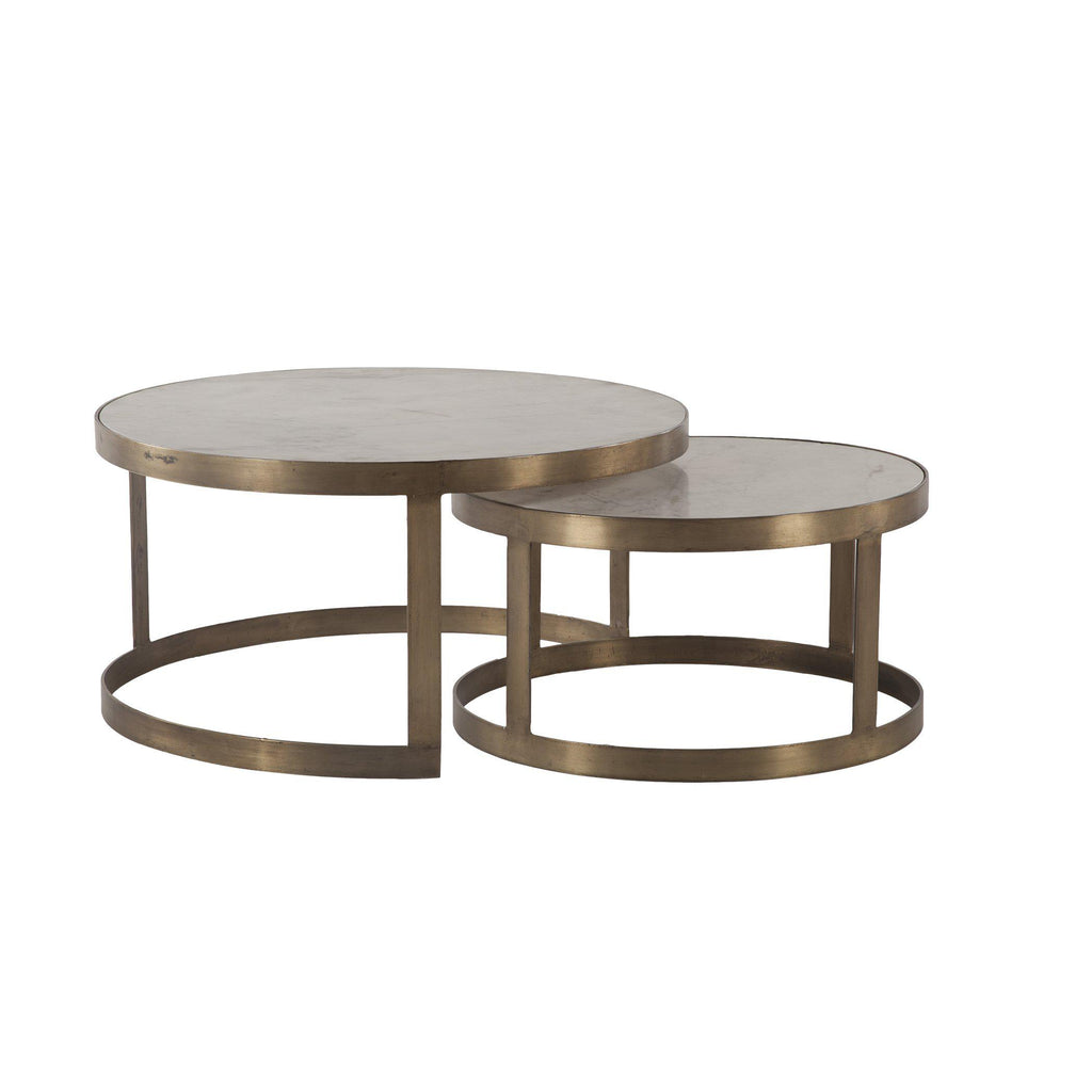 Leonardo Nesting Circular Coffee Tables - World Interiors