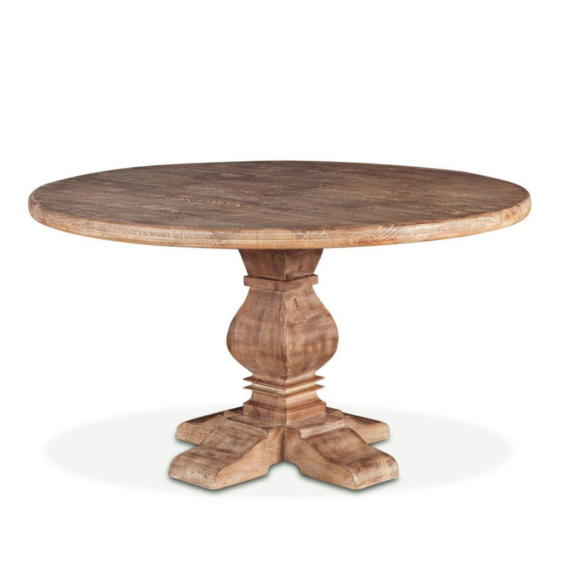 Pengrove Modern Farmhouse Round Dining Table - World Interiors