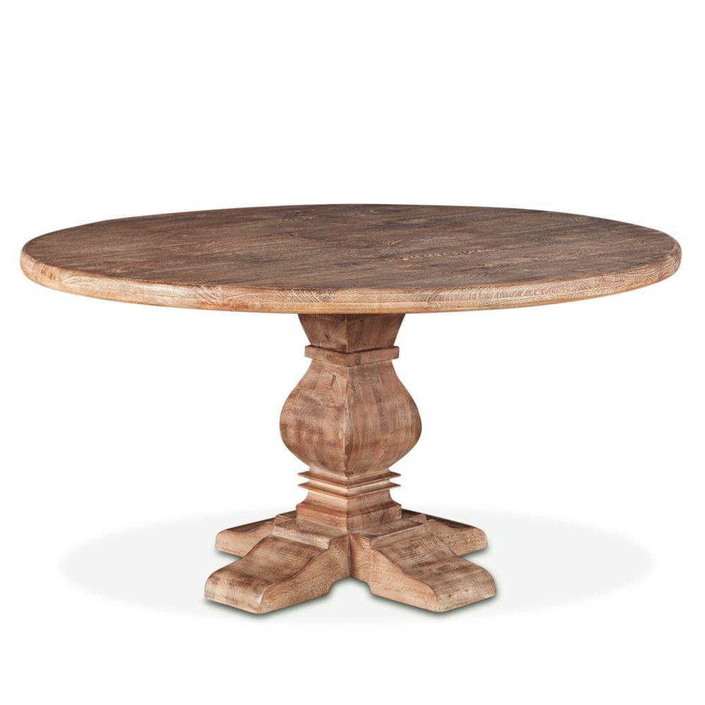 Pengrove Modern Farmhouse Round Dining Table - World Interiors