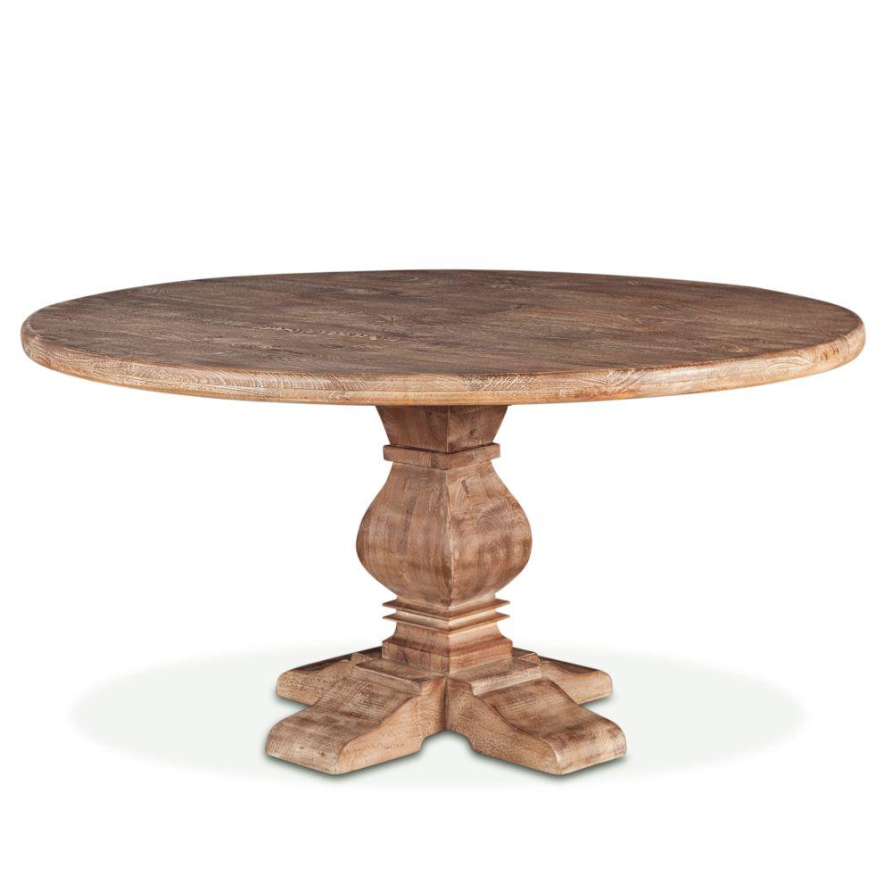 Pengrove Modern Farmhouse Round Dining Table - World Interiors