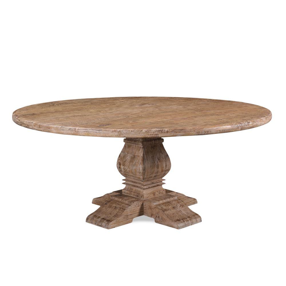 Pengrove Modern Farmhouse Round Dining Table - World Interiors