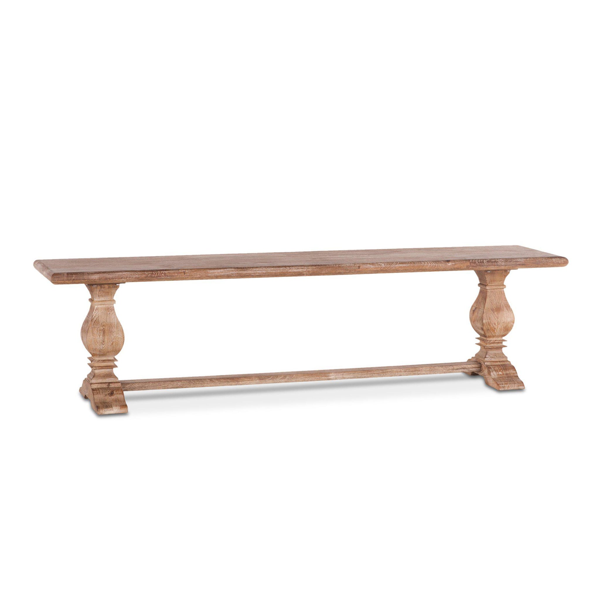 Pengrove Modern Farmhouse Dining Bench - World Interiors