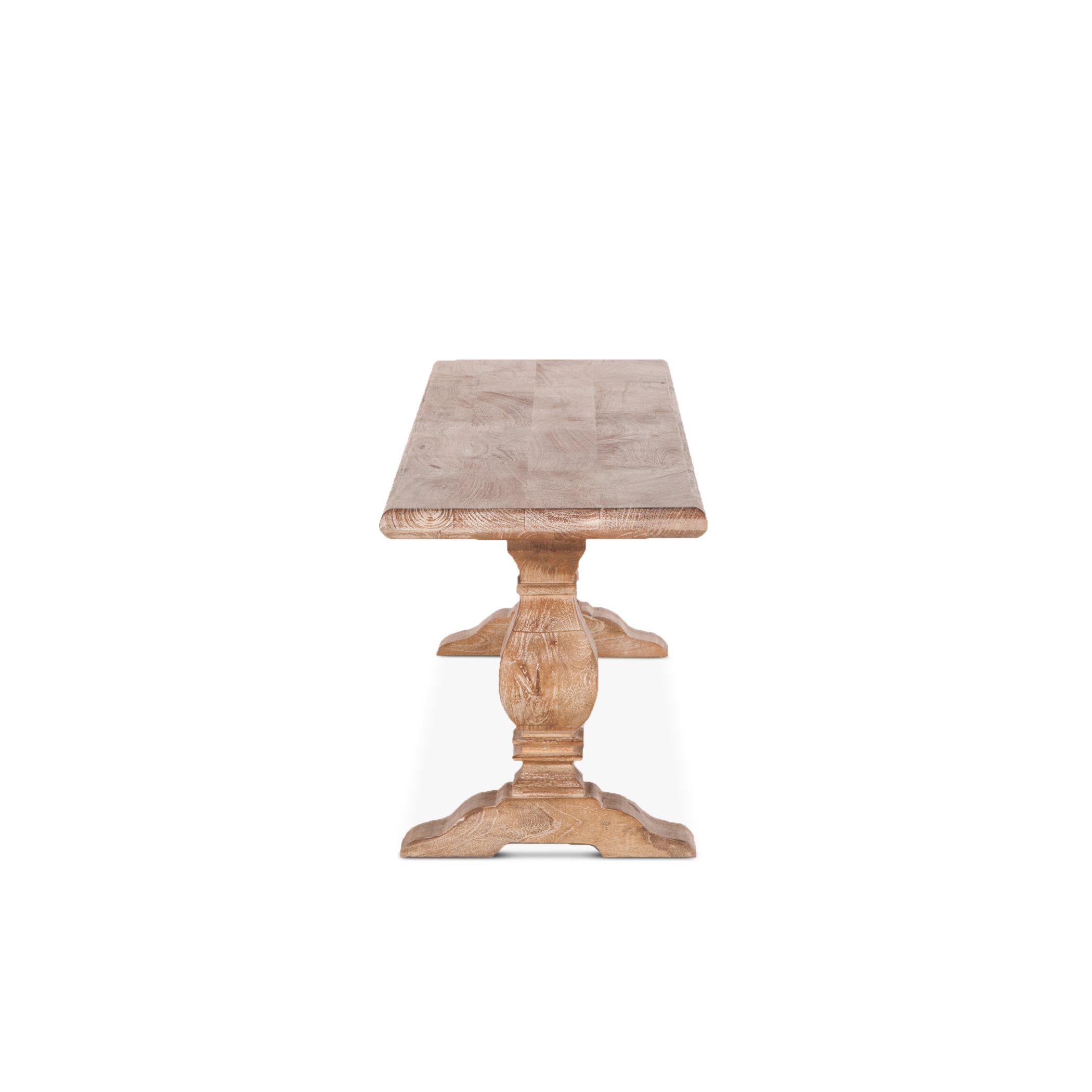 Pengrove Modern Farmhouse Dining Bench - World Interiors