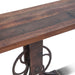 Sterling Cast Iron Console Table - World Interiors