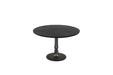 Palm Desert Natural Marble Dining Table with Cafe Base - World Interiors