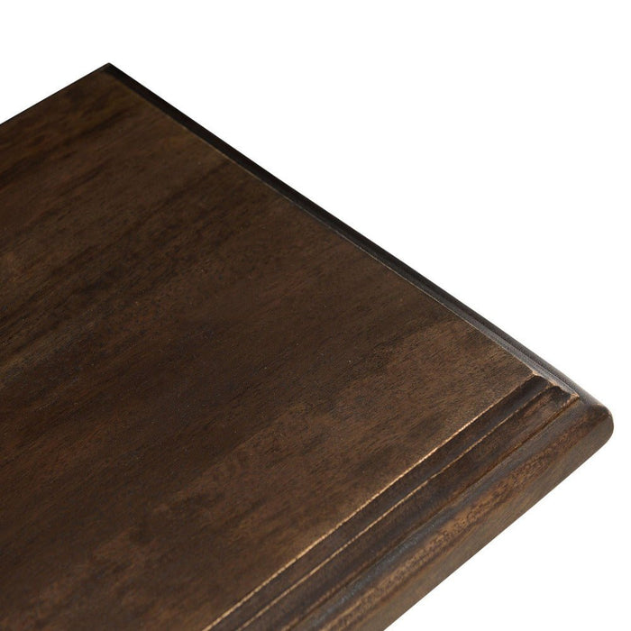 Toulon Vintage Brown Dining Bench - World Interiors